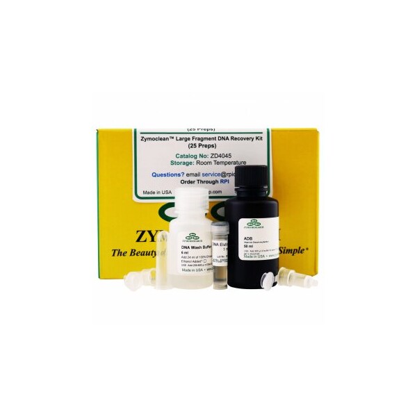 Zymoclean Large Fragment DNA Recovery Kit, 25 Preps